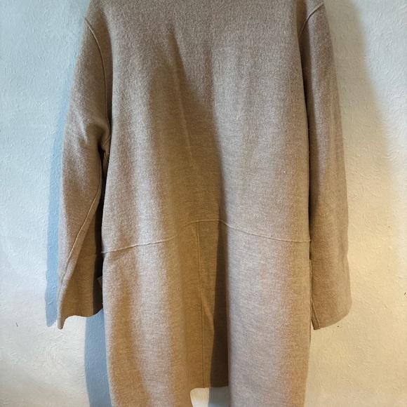 Eileen Fisher Women's Tan Boiled‎ Wool Jacket - Picture 7 of 9